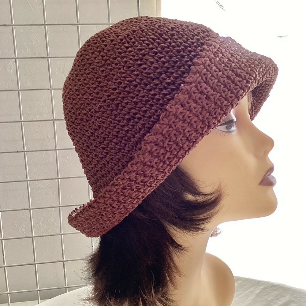 Vintage-Inspired Straw Cloche Hat NWOT - Picture 5 of 8